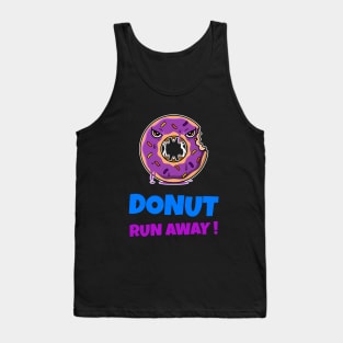 Halloween Cute Donut Monster Tank Top